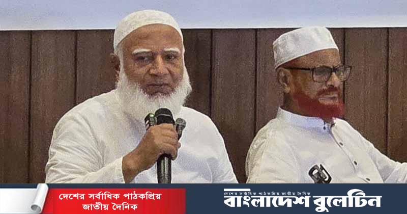 ছায়া মন্ত্রিসভা গঠন করেছি: জামায়াত আমির