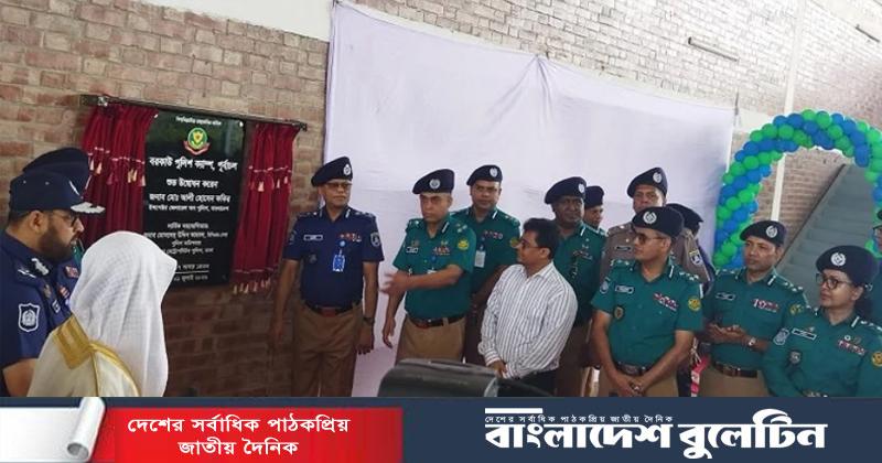 পূর্বাচলের সেক্টর-১-এ ‘বরকাউ পুলিশ ক্যাম্প’ উদ্বোধন