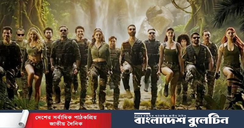 দর্শক টানছে ‘ওয়েলকাম টু দ্য জঙ্গল’, ছয় দিনেই শতকোটি আয়ের রেকর্ড