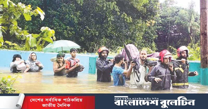 চট্টগ্রামে ঢল ও পাহাড়ধসে ৫ দিনে ৩৩ মৃত্যু