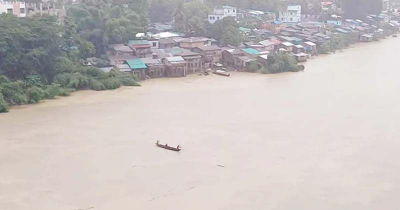 পাঁচ নদীর পানি বিপৎসীমার ওপরে