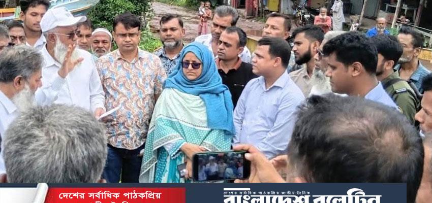 সন্ধ্যা নদীতে স্বপ্নের সেতু নির্মাণে বড় অগ্রগতি, সম্ভাব্য স্থান পরিদর্শনে সেতু সচিব