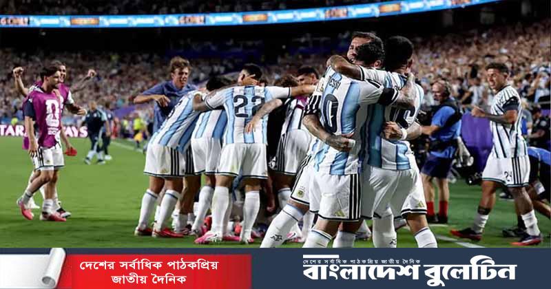 সেমিফাইনালে আর্জেন্টিনা, প্রতিপক্ষ কারা