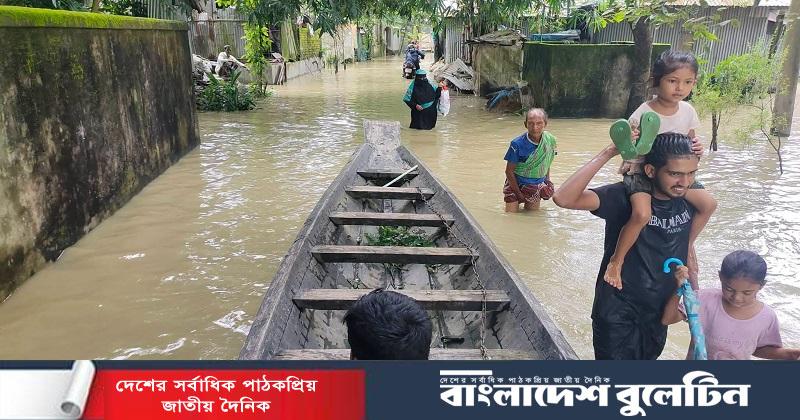 ৩০ হাজার মানুষকে ঘরছাড়া করে শান্ত হলো খোয়াই