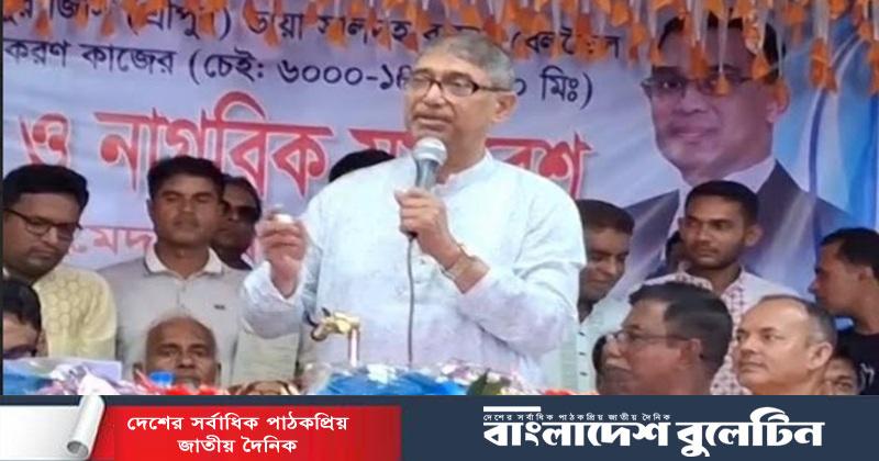 দুই বছরে সখীপুরে ৭০০ কোটি টাকার সড়ক উন্নয়নের ঘোষণা মুক্তিযুদ্ধ বিষয়ক মন্ত্রীর