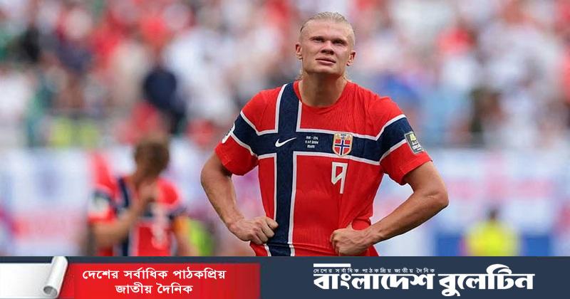 নরওয়ের জয় ‘লুট হয়েছে’, দাবি হলান্ডের বাবার