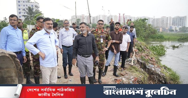 জলাবদ্ধতা নিরসনে সমন্বিত কাজ করার অঙ্গীকার ডিএনসিসির প্রশাসকের