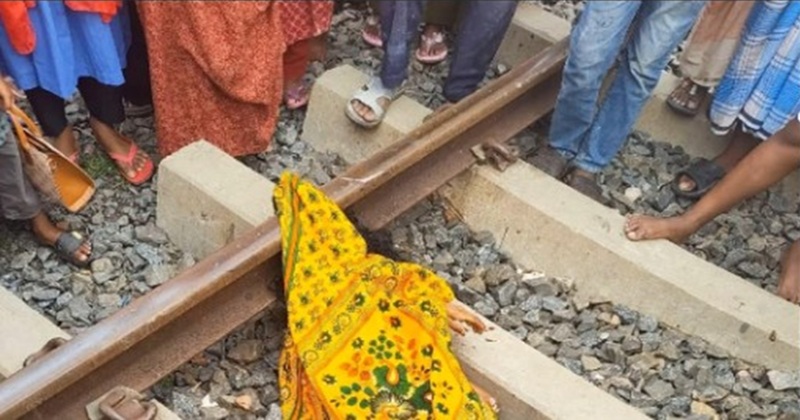 পাবনায় ট্রেনে কাটা পড়ে এক নারীর মৃত্যু