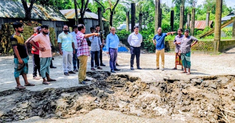 মনোহরদীতে অতিবৃষ্টির ক্ষয়ক্ষতি পরিদর্শনে প্রশাসন ও রাজনৈতিক নেতৃবৃন্দের সমন্বিত উদ্যোগ