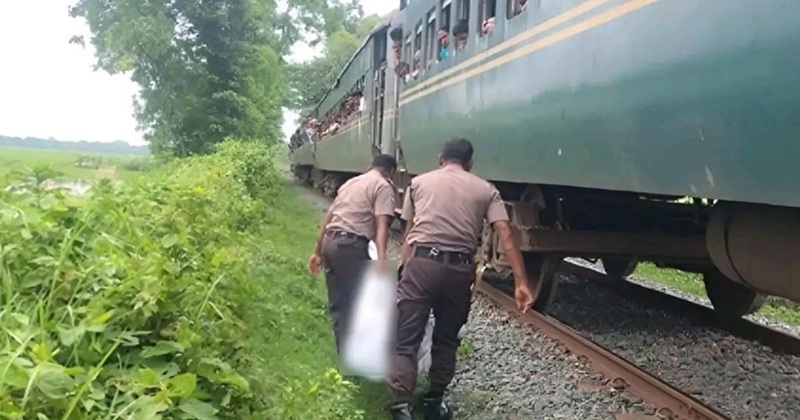 রাজবাড়ীতে ট্রেনে কাটা পড়ে এক যুবকের মৃত্যু