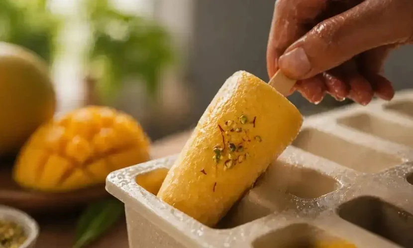ঘরেই তৈরি করুন জিভে জল আনা ‘ম্যাঙ্গো মালাই কুলফি’