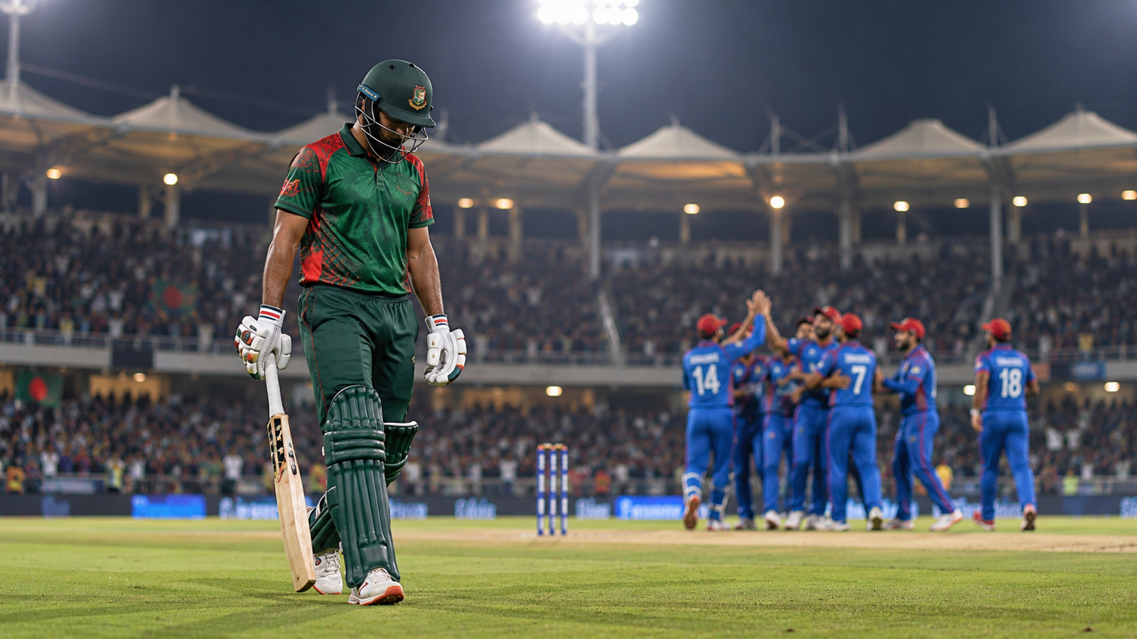 জিম্বাবুয়ের পর আফগানিস্তানের কাছেও হার, ত্রিদেশীয় সিরিজ থেকে বিদায় বাংলাদেশের