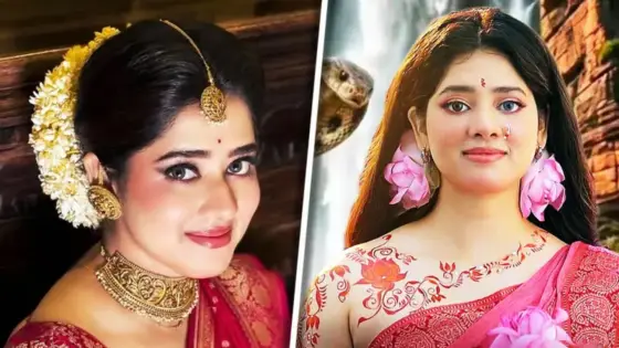 মনসামঙ্গলের প্রথম লুকে ছোটপর্দায় কামব্যাক দিতিপ্রিয়া রায়