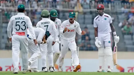 ২৭ রানের লিড নিয়েছে বাংলাদেশ